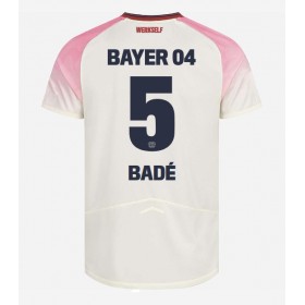 Bayer Leverkusen Loic Bade #5 Borta Kläder 2025-26 Kortärmad